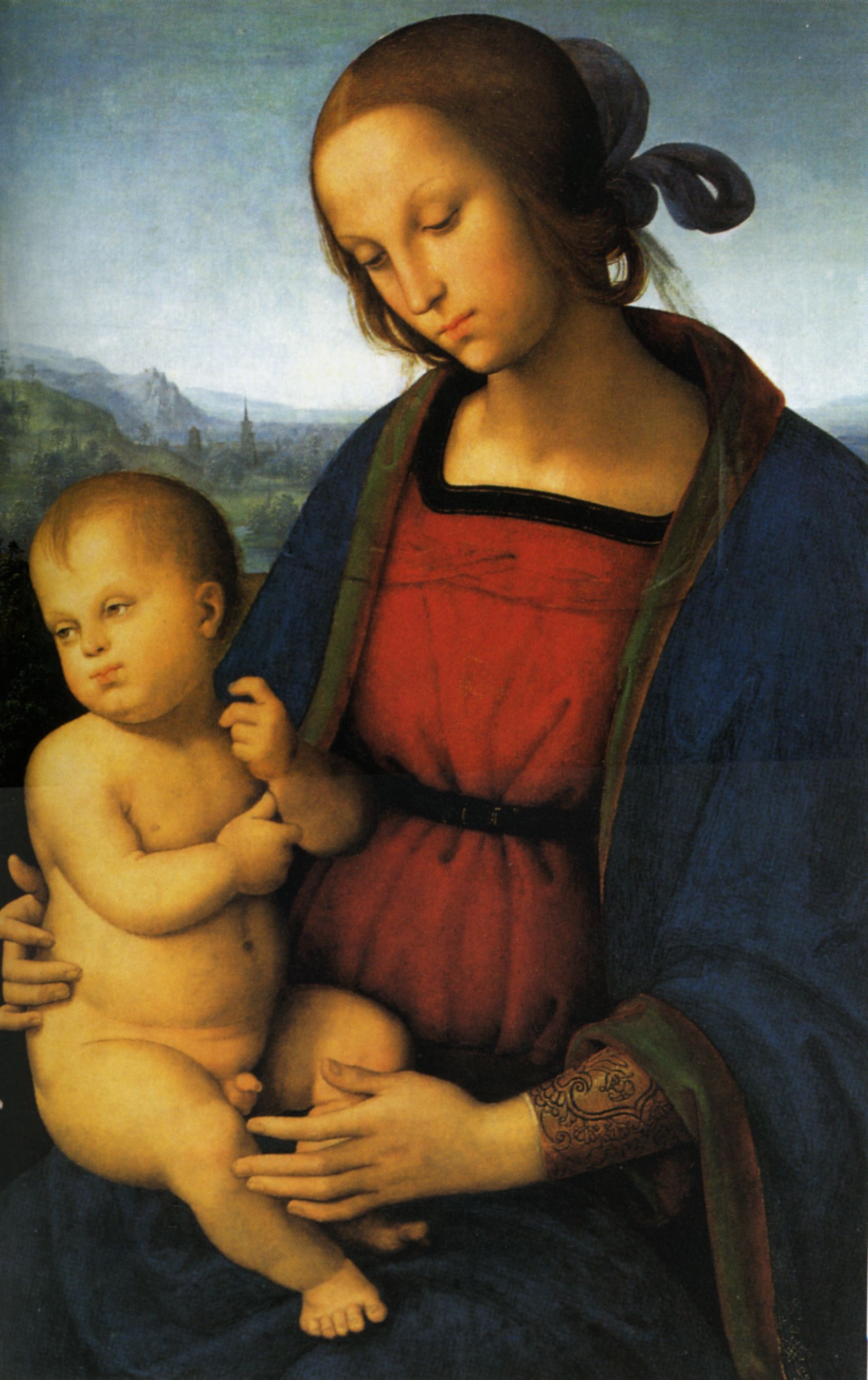 Madonna col bambino Perugino