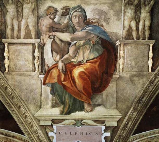 Michelangelo Buonarroti, Sibilla Delfica
