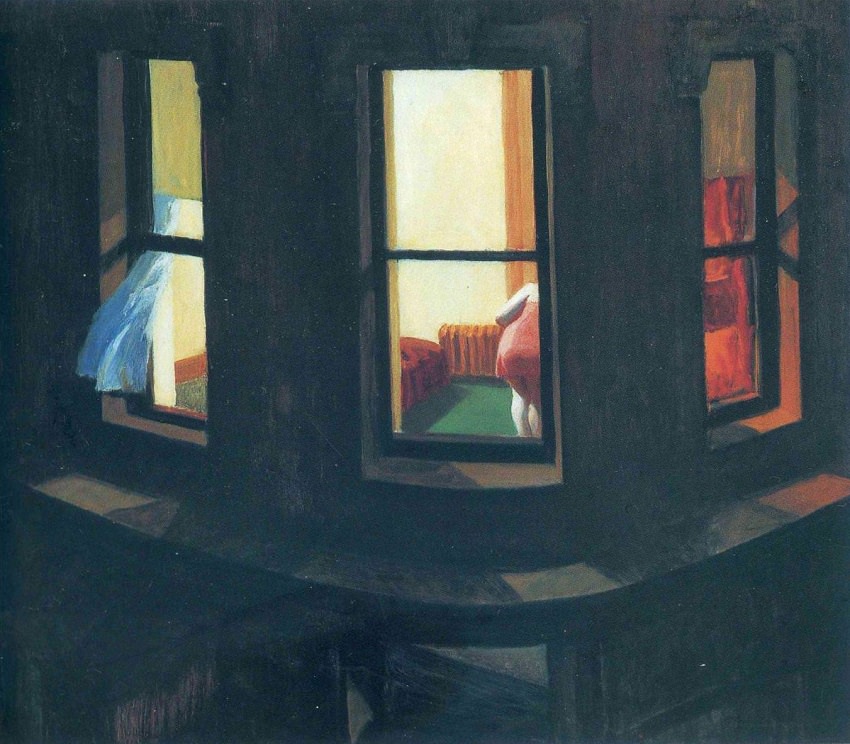 Edward Hopper, Night Windows, 1928