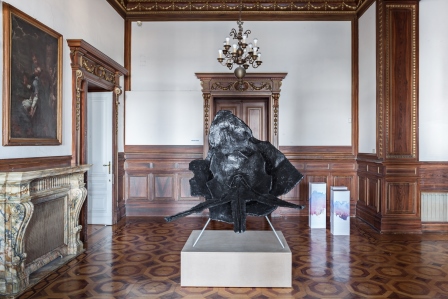 Diego Perrone, La fusione della campana (2007),In ALLEGRO GIUSTO. Works from BSI art collection. Istituto Svizzero di Roma (17 ottobre 2014 - 20 giugno 2015). Foto: OKNO Studio 