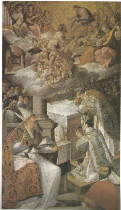 Transito di san Martino Simone De Magistris 1590 ca