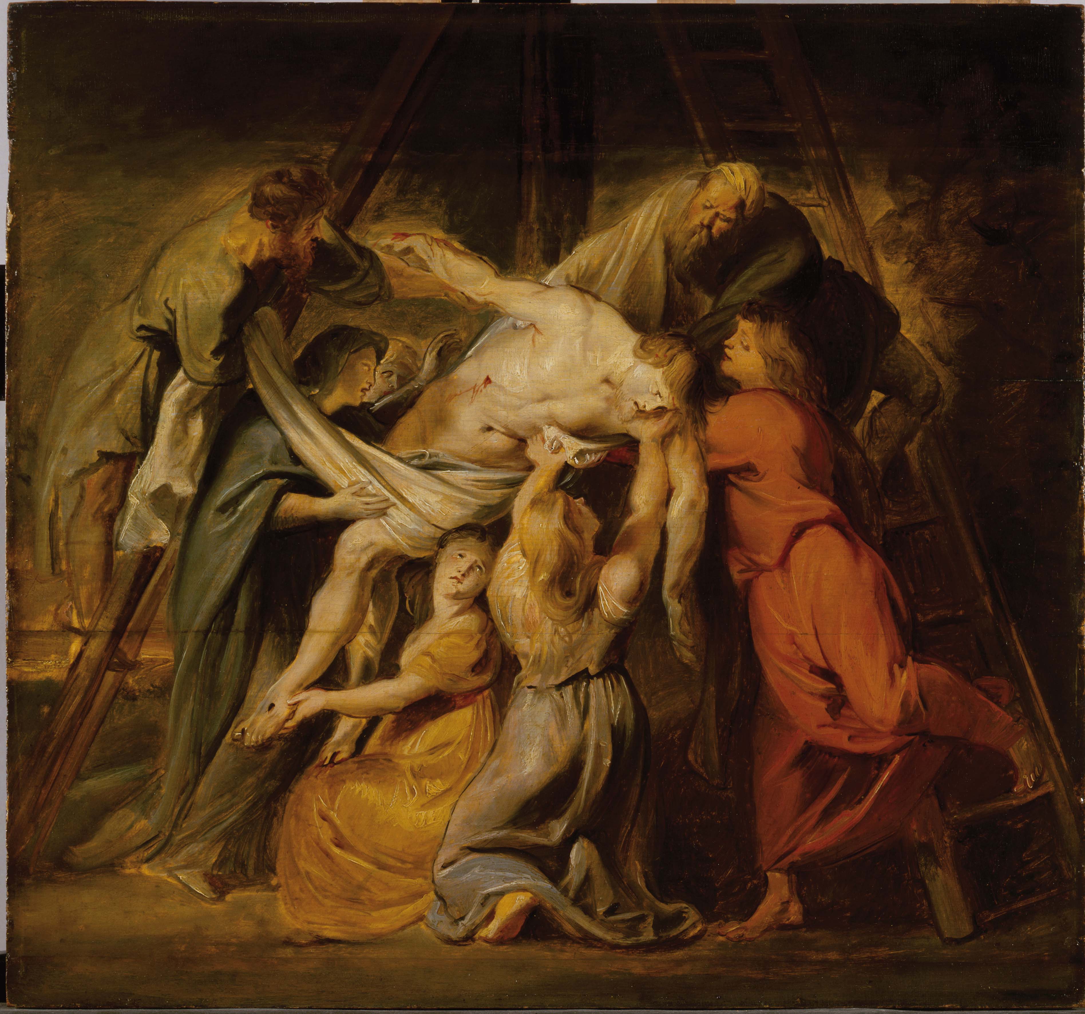 Pieter Paul Rubens, Deposizione. Bozzetto, 1611-1612